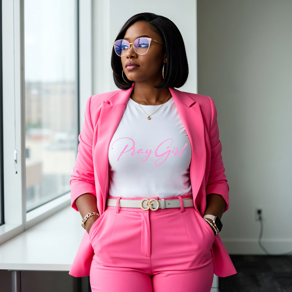 PrayGirl Tee- Faith-Filled, Bold & Beautiful