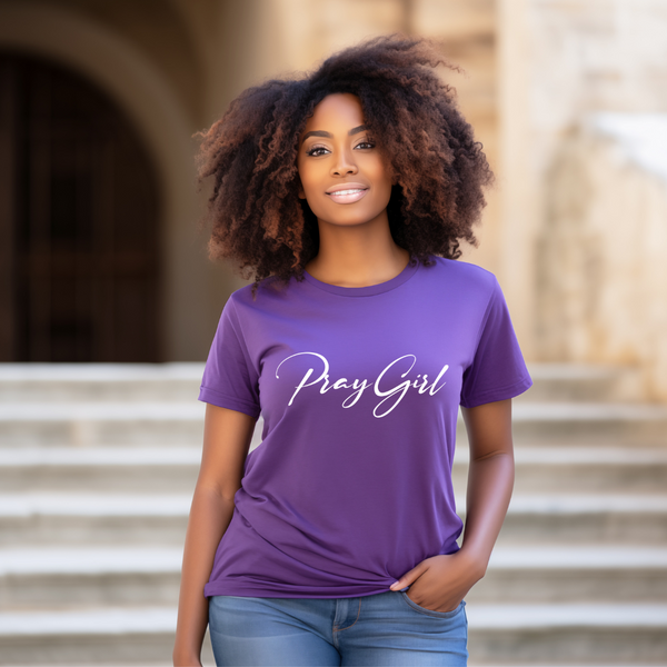 PrayGirl Tee – Faith-Filled, Bold & Beautiful