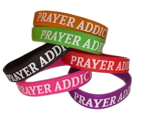 Signature Prayer Addict Wristbands