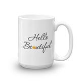 Signature Hello Beautiful Mug