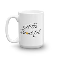 Signature Hello Beautiful Mug
