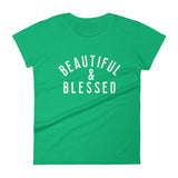 Beautiful & Blessed Red Women's short sleeve t-shirt