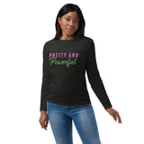 Pretty And Powerful Unisex fashion long sleeve shirt
